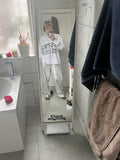 TRANS RAGE up-cycled white shirt