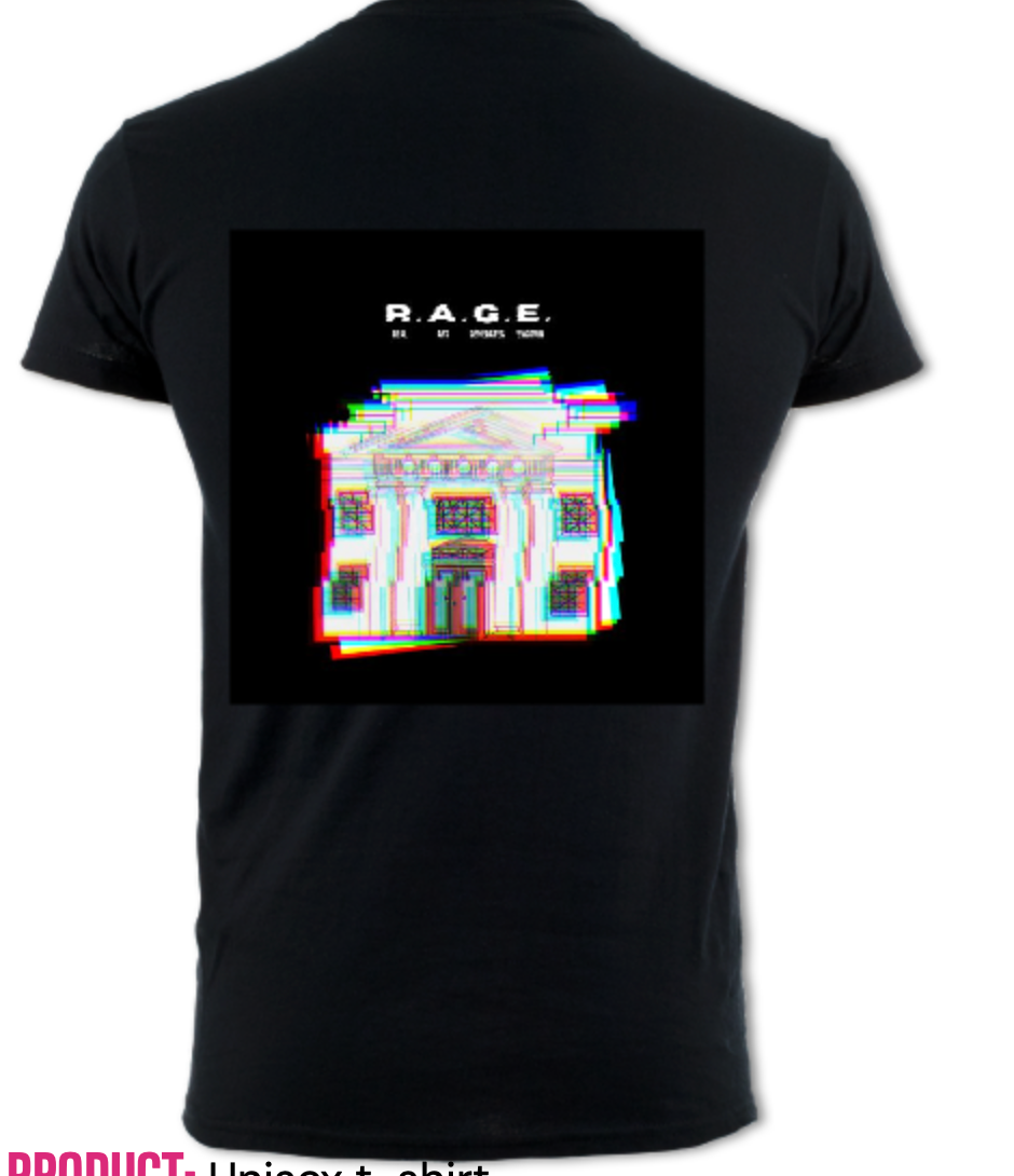 R.A.G.E Original branded t-shirt